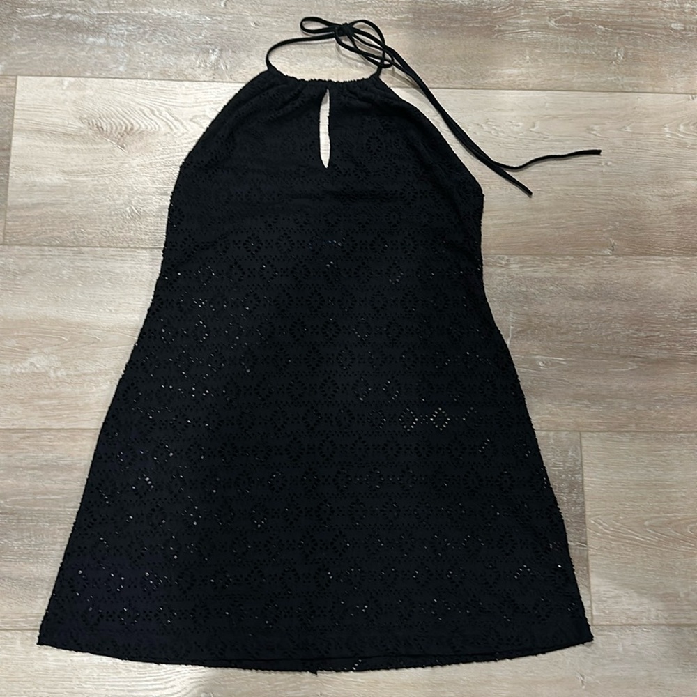 California Cover Halter Swimsuit Cover-up fits like S/M